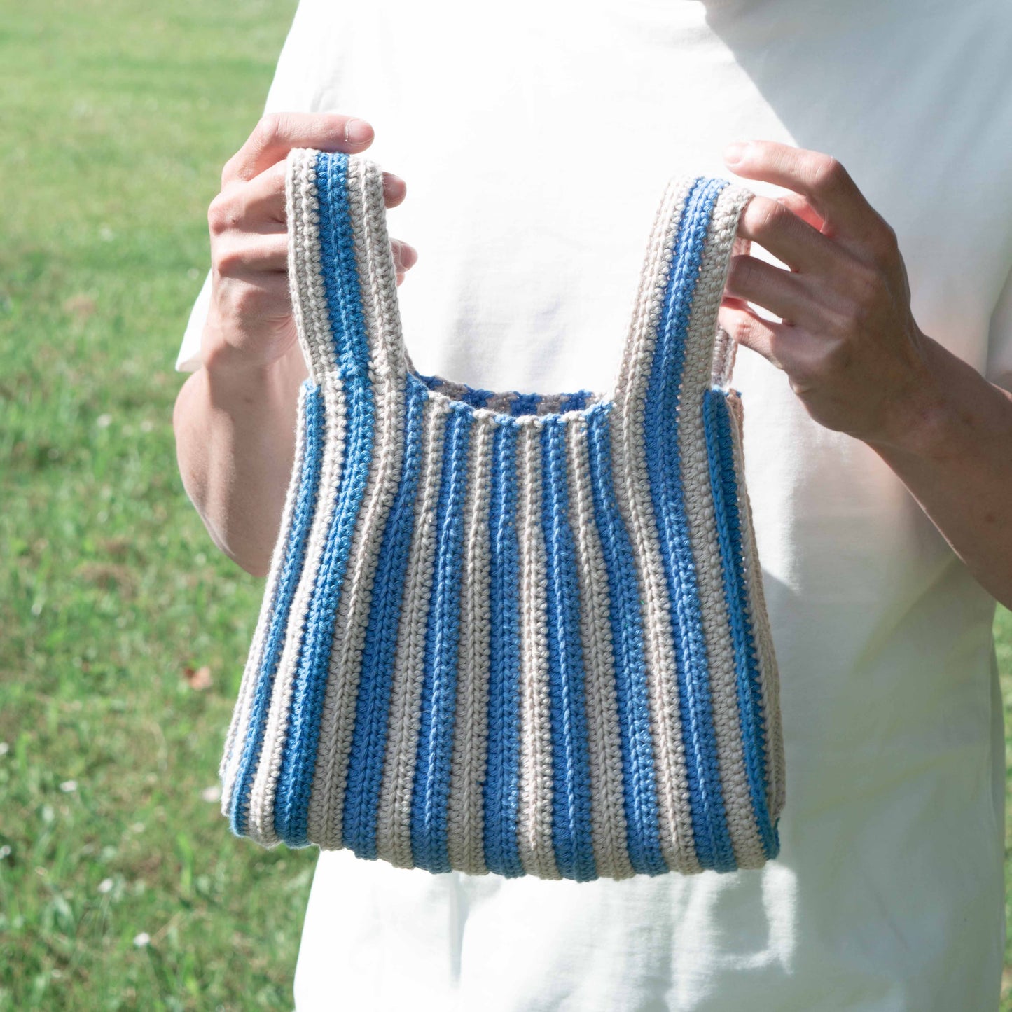 THE MINI TOTE STRIPED III