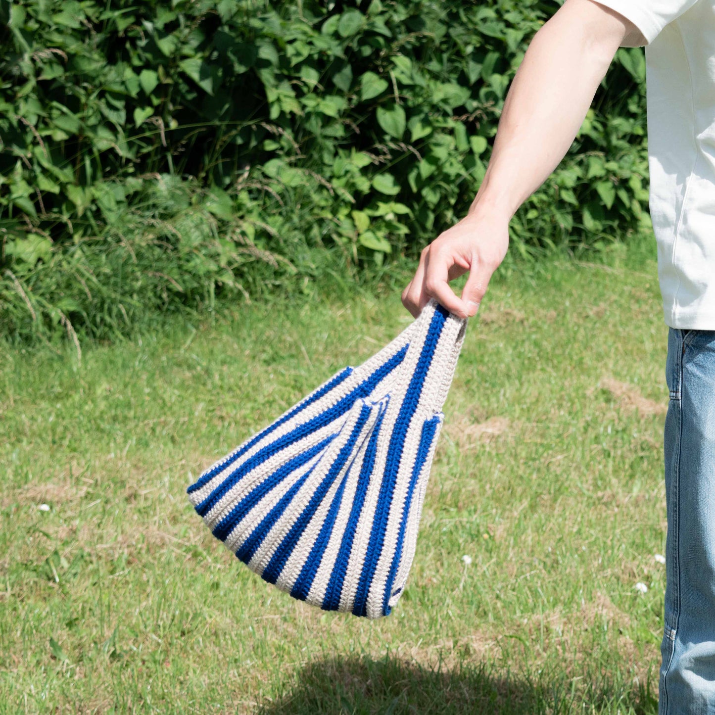 THE MINI TOTE STRIPED I